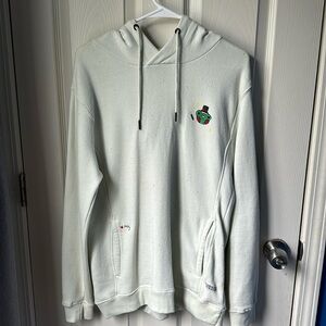 Light green magic frog hoodie size M